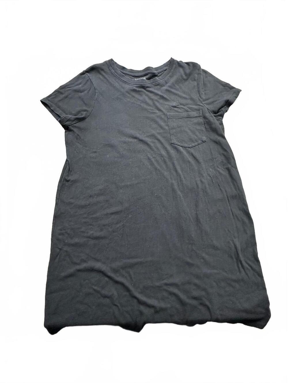 Time and Tru Black T-Shirt Dress XL
